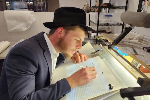 Avraham and Haya Mushka's wedding